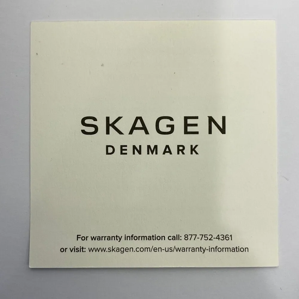 Skagen Denmark SKW2759 Blue Dial Mesh Band Watch Women New w/ Box